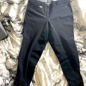 USG Equestrian full seat faux leather breeches